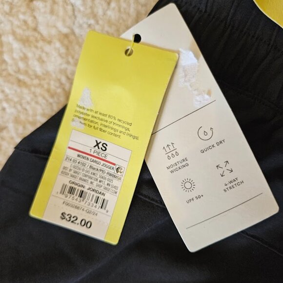 Active Light Mid-Rise Cargo Jogger Pants - All In Motion - size XS - Picture 8 of 11